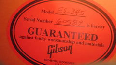 2016 Gibson Custom Shop ES-345 (1964 reissue) Frost Blue w/ Original Case and Certificate