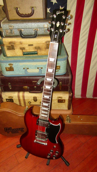 Gibson sg deals cherry burst