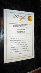 2019 Fender Custom Shop Ltd Edition 1965 Stratocaster Closet Classic Burgundy Mist Metallic