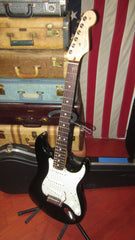 2020 Fender Standard Stratocaster Black w. Original Hard Case