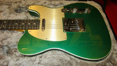 2021 Fender American Ultra Telecaster Mystic Pine Green w/ Ebony Fretboard
