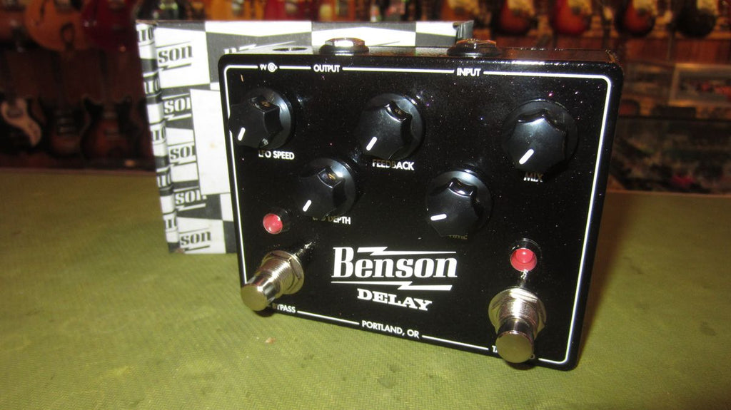 Benson Amps Delay Black