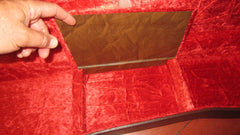 Cheney Telecaster Case  Brown w Red Interior
