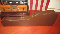 Cheney Telecaster Case  Brown w Red Interior