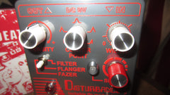 Death By Audio Disturbance Chrome and Red