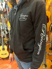 Rivington Guitars Hoodie Sweatshirt Black