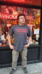 Rivington Guitars Iron Maiden T-Shirt Grey and Red