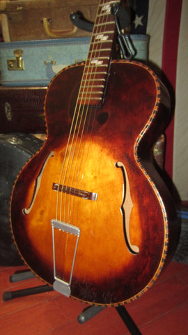 1950 Homemade Archtop Acoustic Sunburst