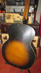 Vintage 1950's Harmony Master Archtop Acoustic Guitar
