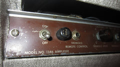 Vintage 1950's Silvertone Model 1346 Twin 12 Combo Amp