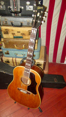 1961 Gibson Country Western Dreadnought Acoustic Natural with Hardshell Case