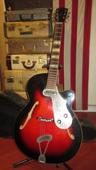 Circa 1962 Framus Model 5/59 Sorella Archtop Electric Sunburst