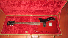 1963 Guild S-50 Jet Star Cherry Red With Hard Case