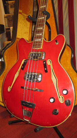 1967 Fender Coronado II Bass Red