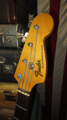 1975 Fender Musicmaster Bass Red w/ Gig Bag