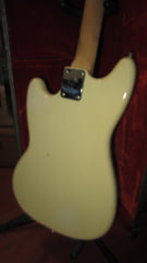 1975 Fender Musicmaster White w/ Original Hardshell Case
