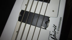 1990's Steinberger Spirit 5 String Bass White w/ original gig bag