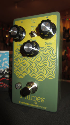 2019 Earthquaker Devices Plumes Overdrive Green