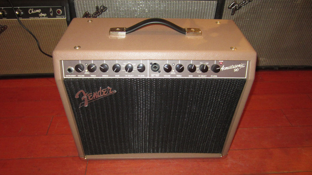 2020 Fender Acoustasonic 90 90 Watt 1 x 8" with Horn Brown