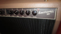 2020 Fender Acoustasonic 90 90 Watt 1 x 8" with Horn Brown