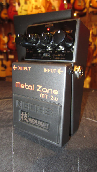 2022 BOSS MT-2W Metal Zone Waza Craft Black – Rivington Guitars
