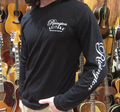 2023 Rivington Guitars 25th Anniversary Long Sleeve T-Shirt Black