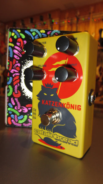 Catalinbread Katzenkonig Fuzz Yellow