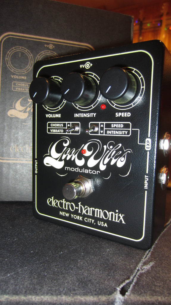 Electro-Harmonix Good Vibes Modulator Chorus Vibrato Pedal Brand New