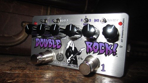 zvex distortion pedal ZVex Double Rock Vexter Overdrive Distortion Pedal – Rivington Guitars