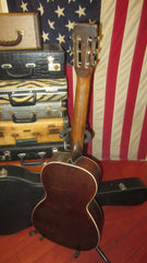 1930s Supertone Bradley Kincaid Houn' Dog Parlor Natural with Stencil