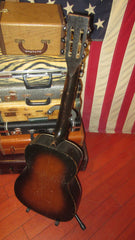 ~1940 Harmony Stella Parlor Guitar Sunburst