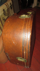 ~1950 Gibson LG-2 or similar Hardshell Case Brown w/ Pink Interior