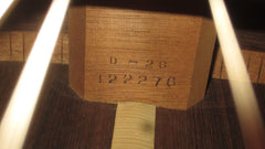 1951 Martin D-28 Natrural w/ Deluxe Martin Hardshell Case