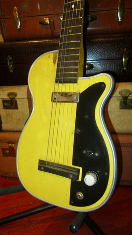 1952 Harmony Stratotone Newport Yellow