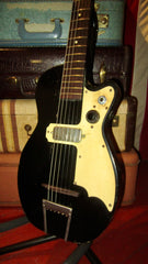 ~1953 Kay K-141 Stratotone Black w Gig Bag