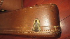 ~1954 Gibson LG-2 / LG-3 Small Body Guitar Case Brown w Pink Interior