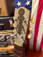 ~1954 SS Stewart Model 44 Stratotone White Sparkle