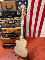 ~1954 SS Stewart Model 44 Stratotone White Sparkle