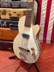 ~1954 SS Stewart Model 44 Stratotone White Sparkle