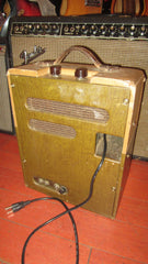~1956 Premier Model 50 Tube Combo Amp Two Tone Brown