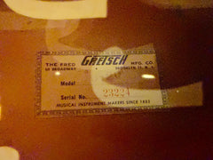 1957 Gretsch 6120 Chet Atkins Western Orange w/ Original Hardshell Case