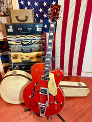 1957 Gretsch 6120 Chet Atkins Western Orange w/ Original Hardshell Case