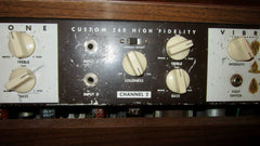 1957 Magnatone Custom 260 2 x 12" Combo Amp Brown