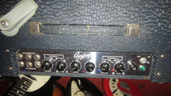 1960 Ampeg M-15 Big M Combo Amp Blue Tolex