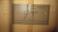 1959 Goya G-20 Classical Natural