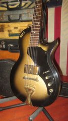 1959 National Thunderstick 3/4 Electric Silverburst w/ Original Case