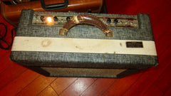 1959 SUPRO 1696TN Combo Amp  Two Tone Grey