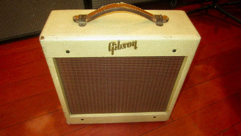 1960 Gibson GA-5 Small Combo Amp White