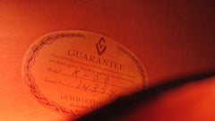 1960 Guild X-50 Cordoba Archtop Electric Acoustic Sunburst