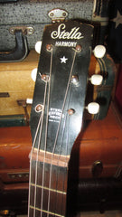 ~1960 Harmony Stella Parlor Guitar Sunburst